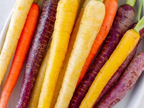 Carrots Rainbow Washed