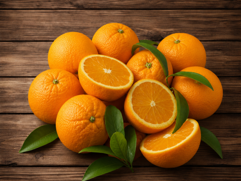 Orange.